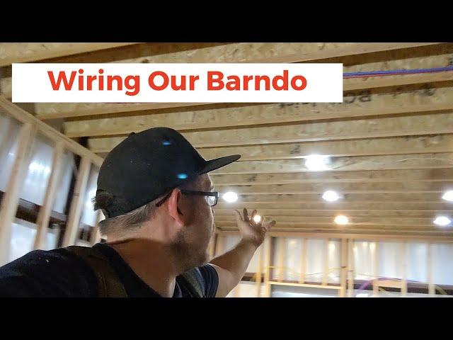 Wiring Our Barndominium On Our Own // Building A Homestead Barndo