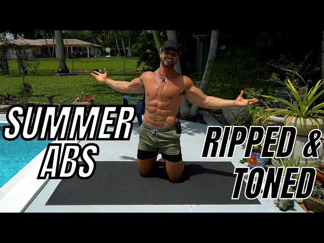 Get Ripped & Toned Summer Abs! (10 Minutes)