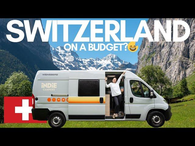 Switzerland Van Life is INCREDIBLE ️ But what does it cost?