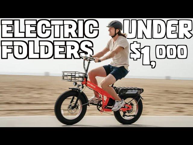 2024 Best Folding E-Bikes Under $1,000