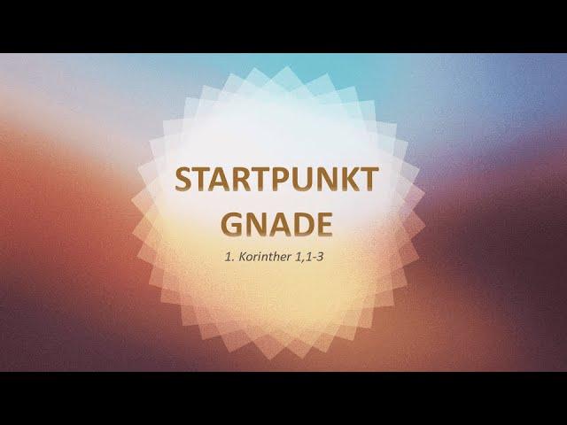 Startpunkt Gnade // André Töws