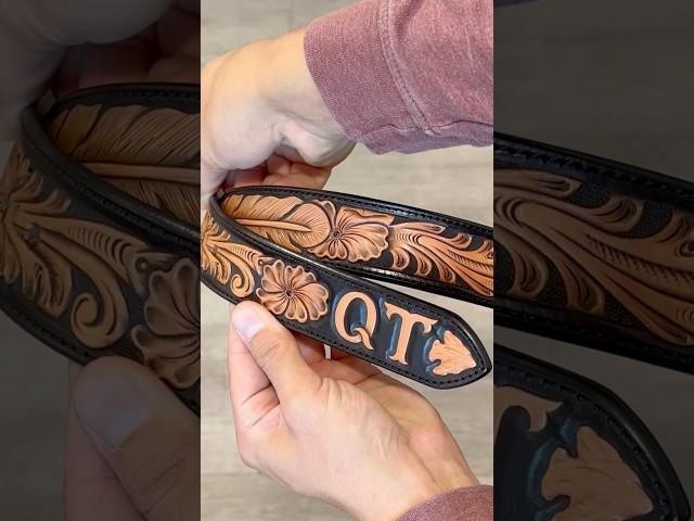Making a Custom Leather Belt in 60 Seconds
