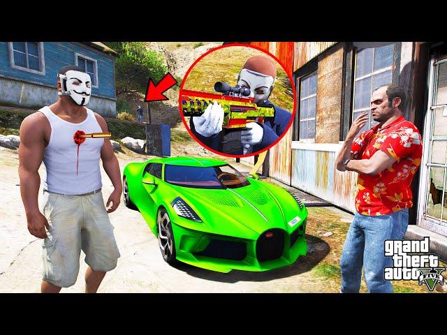 Franklin Anonymous Hacker Trying To Trap Fake Hacker In GTA 5 | SHINCHAN and CHOP