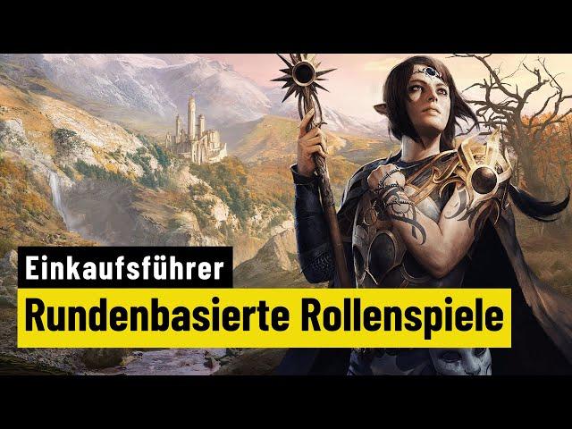 Einkaufsführer rundenbasierte Rollenspiele | Die aktuell besten Runden-RPGs 2024