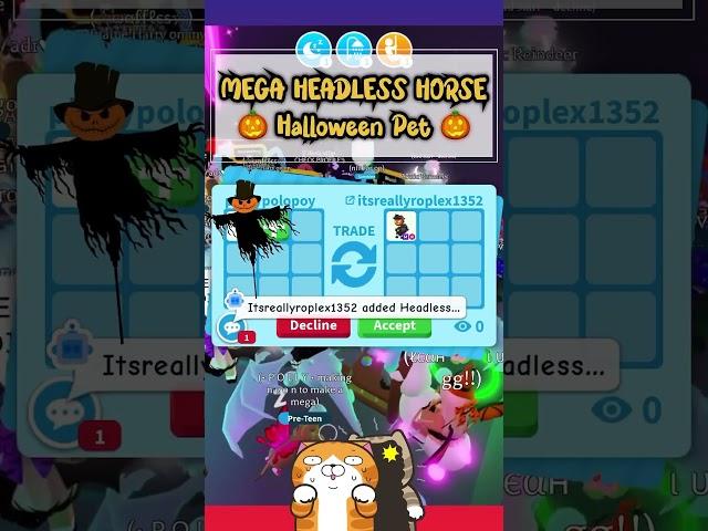 WIN FAIR OR LOSE FOR *NEW* MEGA HEADLESS HORSE IN ADOPT ME 2024 ROBLOX #adoptme #adoptmetradng