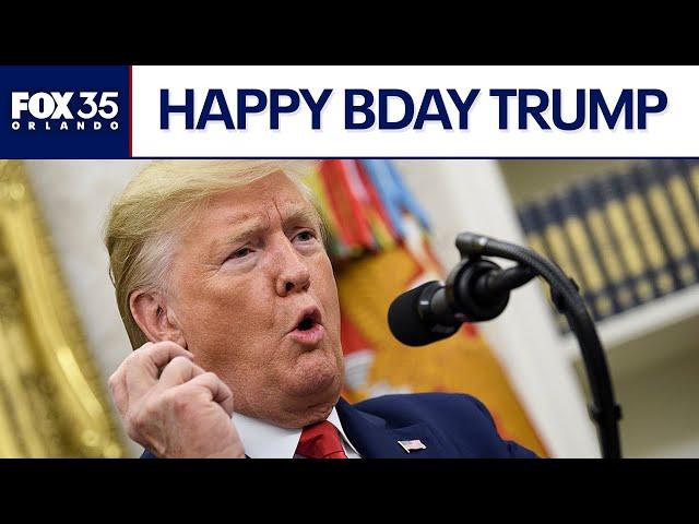 U.S. Army and President Trump celebrate birthdays today