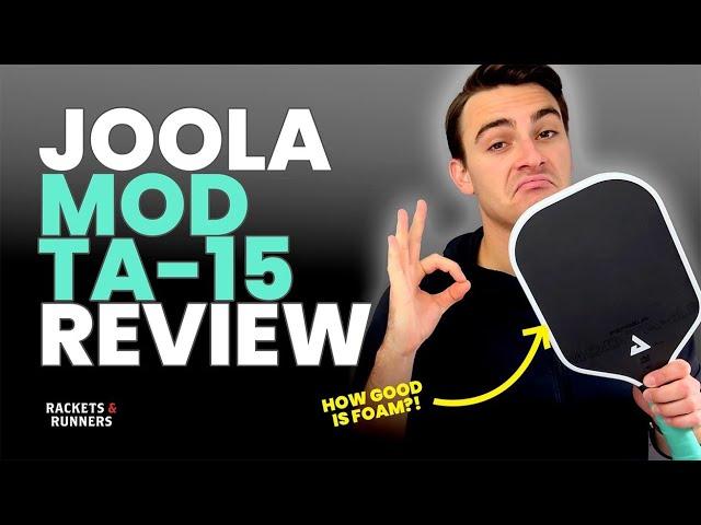 Is foam the BEST material in Pickleball? Joola Mod TA-15 Review | Rackets & Runners