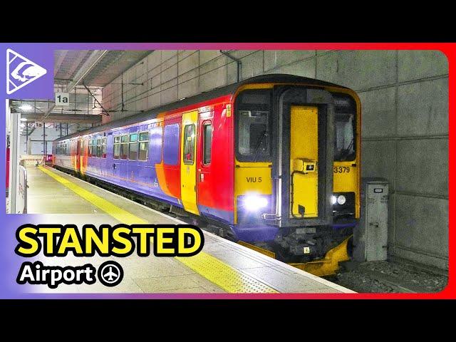 Trains at Stansted Airport 23/09/2024