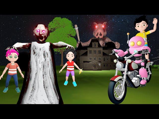 Rohan Robot Aur Granny | Granny Wala Cartoon | Monster Wala Cartoon | Gulli Bulli Cartoon