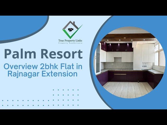 2BHK Flat in Palm Resort, Raj Nagar Extension 8860188922