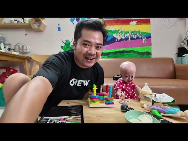 Gia ĐÌNH TÉP GẠO Live trò chuyện tối 24/10. #tepgaofamily #begaotihon #funny #progeria #funny #cute