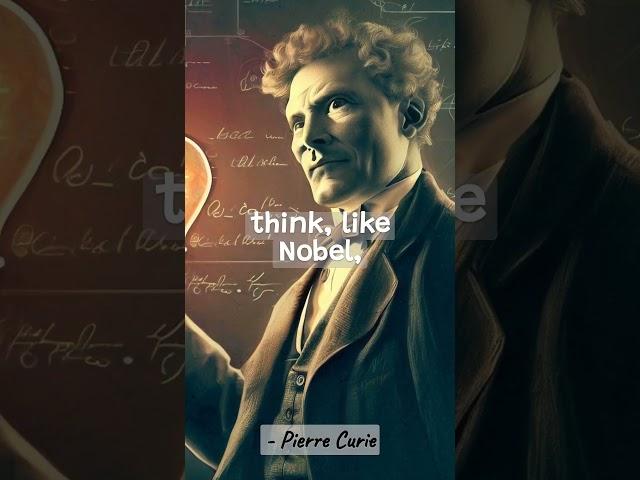 Pierre Curie - A Glimpse of Motivational Wisdom #motivational #shorts  #motivation #quote