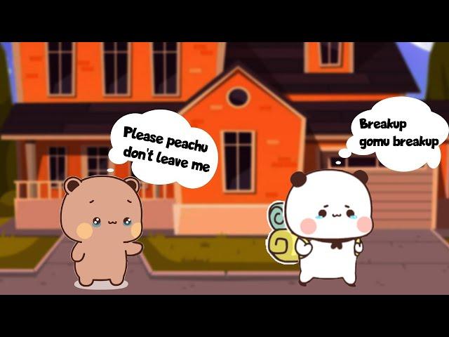 Peachu want a Divorce  | Bubu Dudu | Cute Couple | Goma Peach | Animation