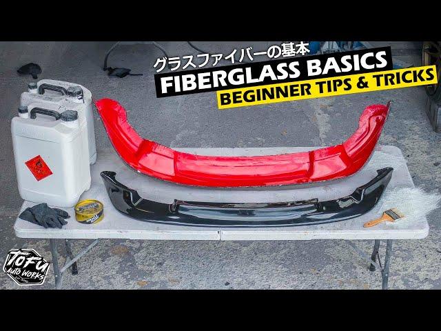 How to Make Fiberglass Parts with the Bare Minimum Tools.