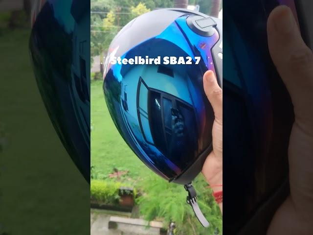 steelbird SBA2 7 wings helmet unboxing #reels #viral #helmet #amazonunboxing