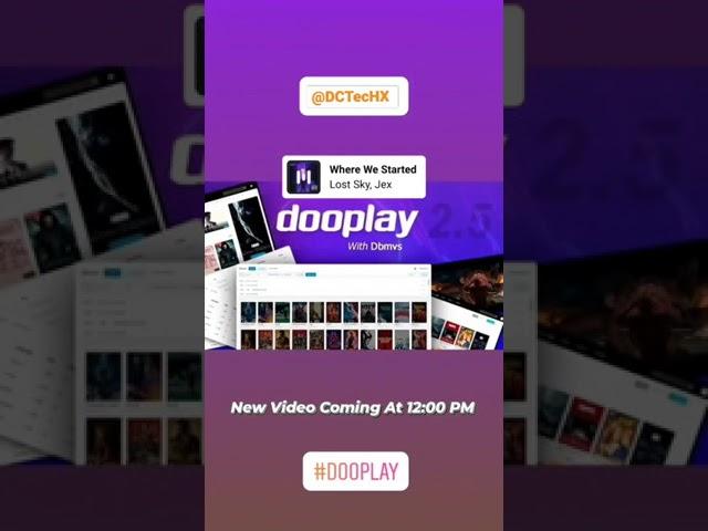 Dooplay 2.5.5 WordPress Movies & TV Shows Theme | DC TecHX