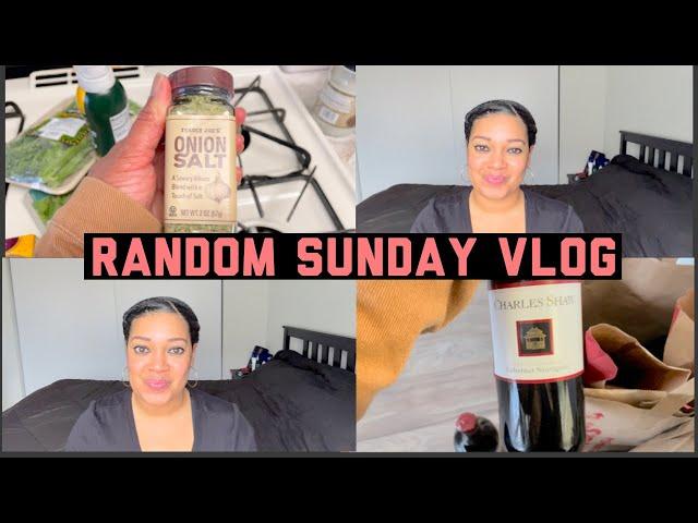 RANDOM SUNDAY VLOG: Trader Joes/Errands/Smothered Chicken