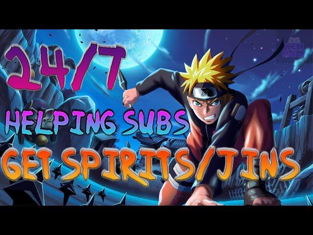  SHINDO LIFE HELPING SUBS 24/7 LIVE SPAWN CODES!  LIVE