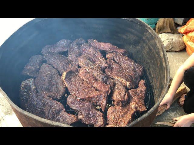 Dried beef jerky - Vietnam street food