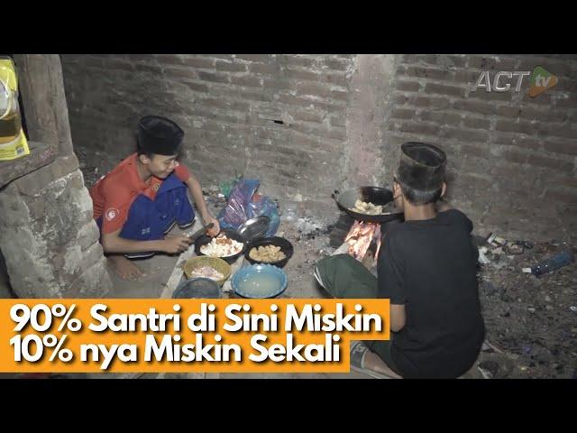 SANTRI DI PELOSOK BANTEN INI TIAP HARI MAKAN NASI LAUK TEMPE