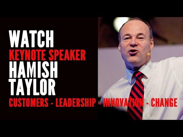 Hamish Taylor - Motivational Keynote Speaker