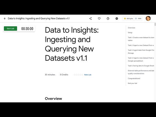 Data to Insights Ingesting and Querying New Datasets v1 1