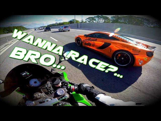 Modded Mclaren walks ZX6R like a BOSS!!! / Goldrush Rally