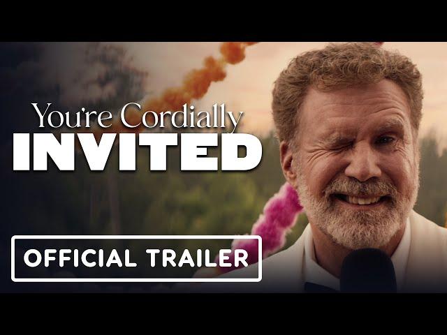 You're Cordially Invited - Official Trailer (2025) Will Ferrell, Reese Witherspoon