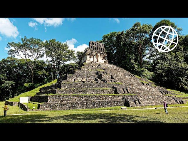 Maya Ruins of Palenque, Mexico  [Amazing Places 4K]