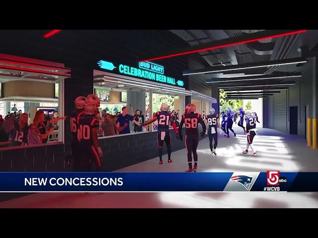 What's new at Gillette Stadium? See new upgrades