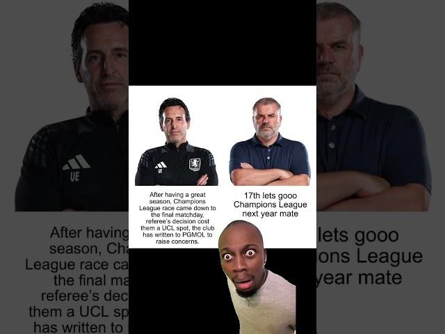 football  #astonvilla #avfc #spurs #thfc #ange #emery #pl #epl