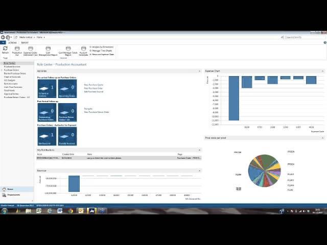 Software for TV Media and Film Production - The Role Tailored Client (RTC)