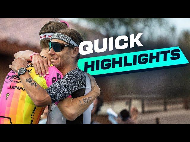 Quick Race Highlights | 2024 Lake Las Vegas T100 Men's Race 