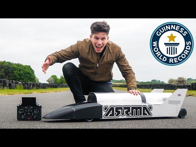 Fastest Jet Powered RC Car - Guinness World Records