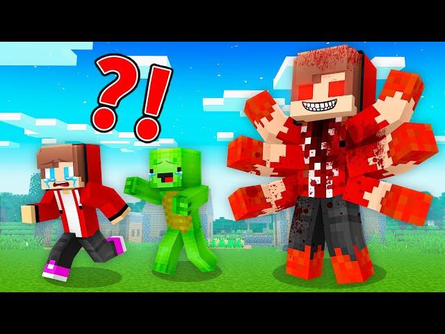 JJ and Mikey Escape from GIANT JJ.EXE MONSTER ! - Maizen Minecraft Animation