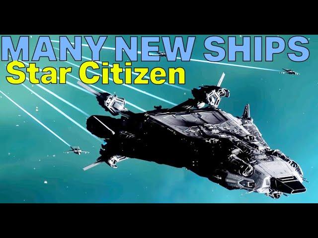 Many New Ships & Vehicles Incoming, MISC, Crusader, Anvil, RSI | Star Citizen Ships