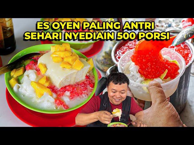 INI ENAK BANGET! ES OYEN TOPPING DURIAN SUPER TEBEL, SEHARI LUDES 500 PORSI!