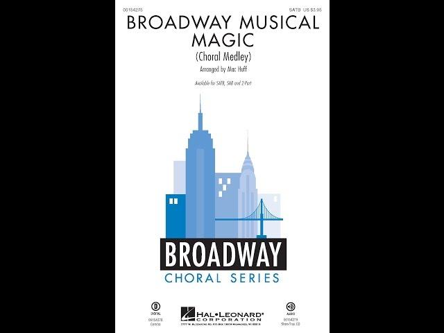 Broadway Musical Magic, Section 1 (SATB Choir) - Arranged by Mac Huff