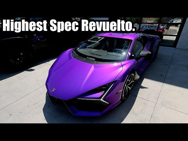 IT'S HERE. The $750,000 Lamborghini Revuelto.