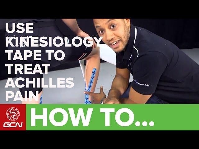 How To Use Kinesiology Tape To Treat Achilles Tendon Pain