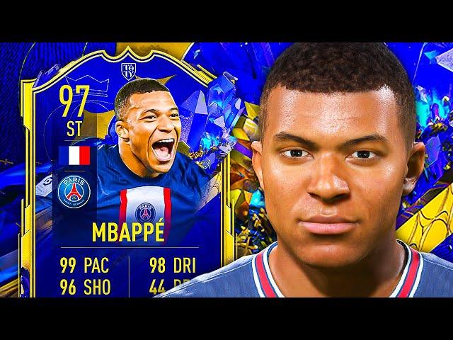 THE BEST ATTACKER IN THE GAME!  97 TOTY Mbappe Player Review - FIFA 23 Ultimate Team