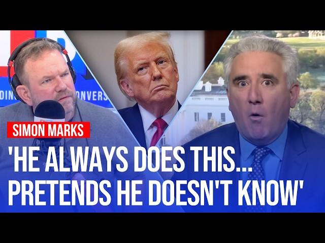 Simon Marks reacts to the White House leaked texts scandal | LBC
