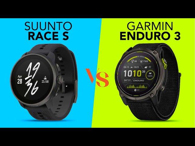 Suunto Race S vs Garmin Enduro 3   Ultimate Runner Watch!