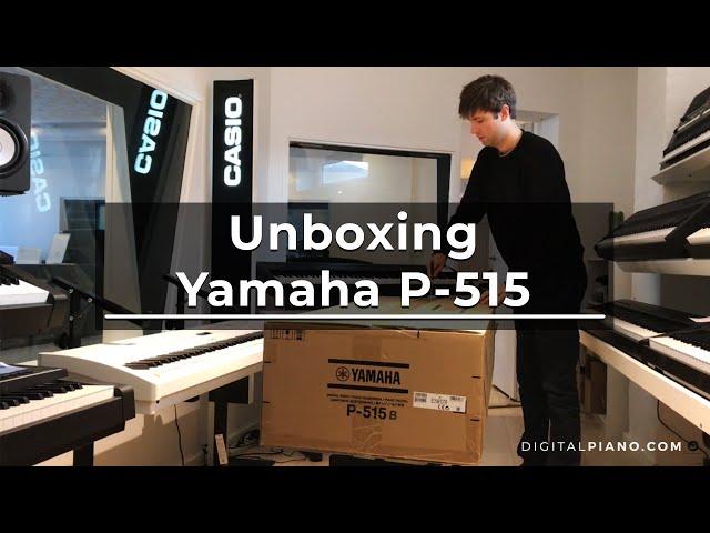 Unboxing Yamaha P515 | Digitalpiano.com