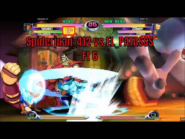 Marvel vs Capcom 2: Spiderjuan_412 vs EL_PATASSS Ft 6:. 16.09.24 #FREEMVC2 FC2 LAST PART COOL