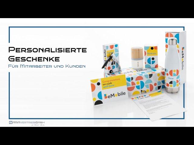 Individuelle Werbegeschenke mit Logo bedrucken