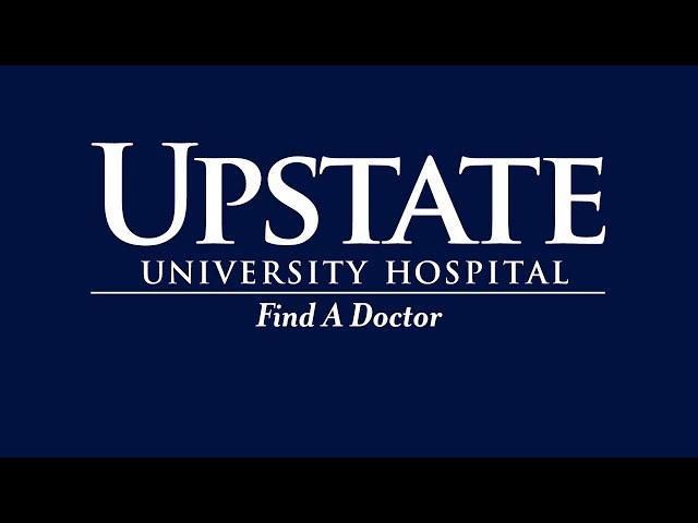 Upstate Medical University - "Find A Doctor" - Callistus Ditah, MD