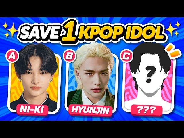 SAVE ONE KPOP IDOL (SECRET PERSON EDITION)  ANSWER - KPOP QUIZ 