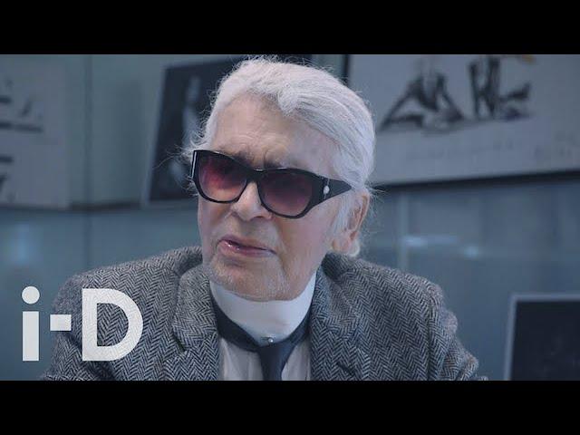 One of Karl Lagerfeld’s Last Interviews Ever | i-D