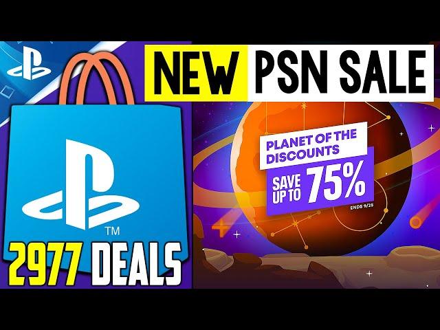 GIGANTIC NEW PSN SALE LIVE NOW! PSN Planet of the Discounts Sale 2900+ Deals (NEW PlayStation Deals)